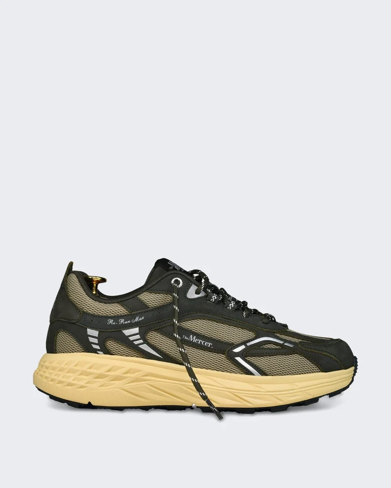 Unisex The Re Run Max Sneaker in legergroene kleur Groen