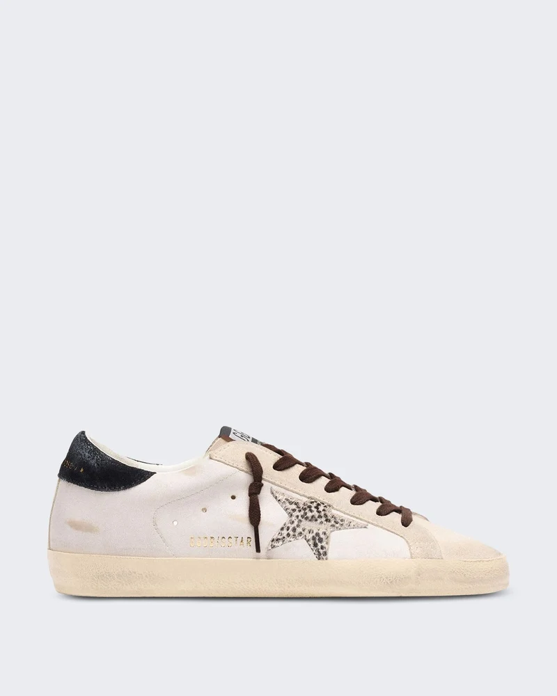 Dames Sneaker creme leer