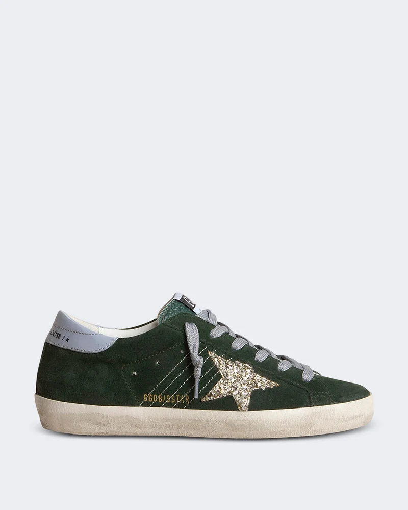 Golden Goose Dames Sneaker Super-Star groen