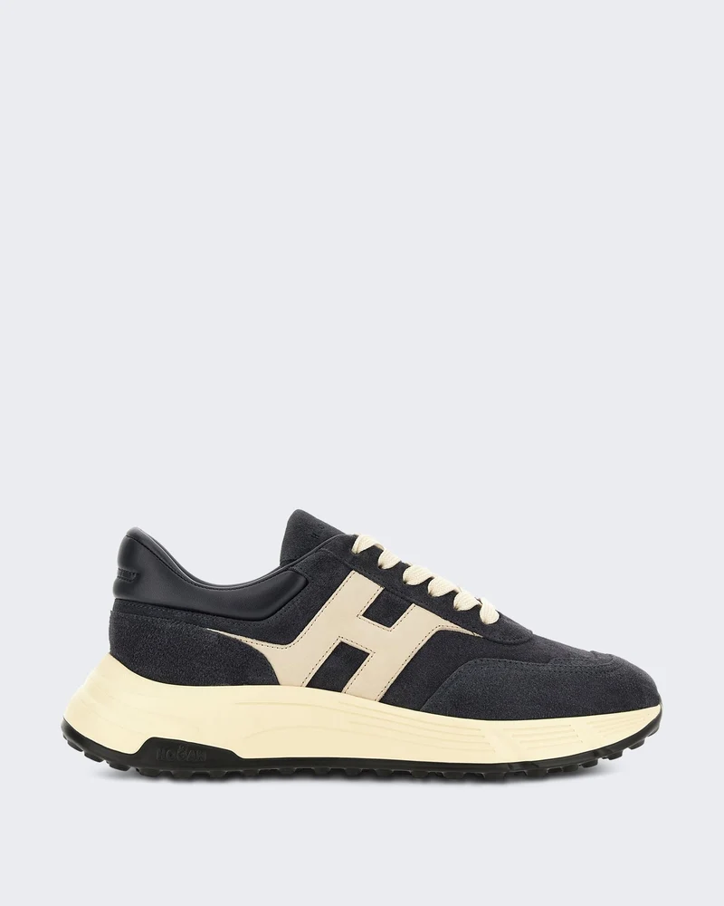 Heren Sneaker - Hogan Hyperlight Allacciato Navy White
