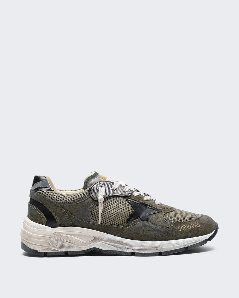 Golden Goose Dames Sneaker Dad-Star khaki