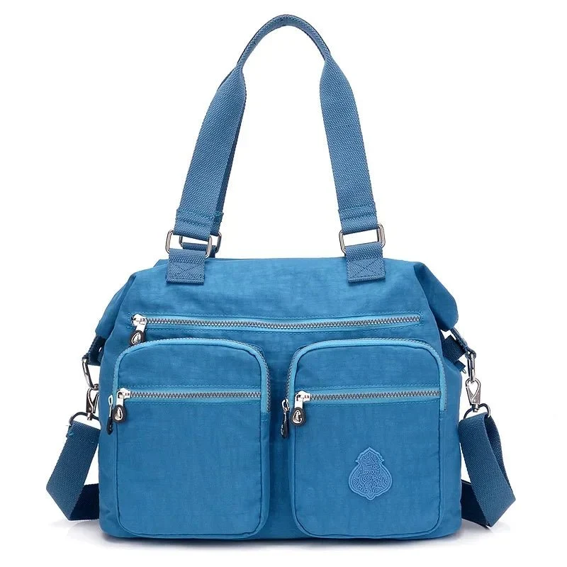 Waterdichte nylon schoudertas voor dames - Grote handtas/crossbodytas