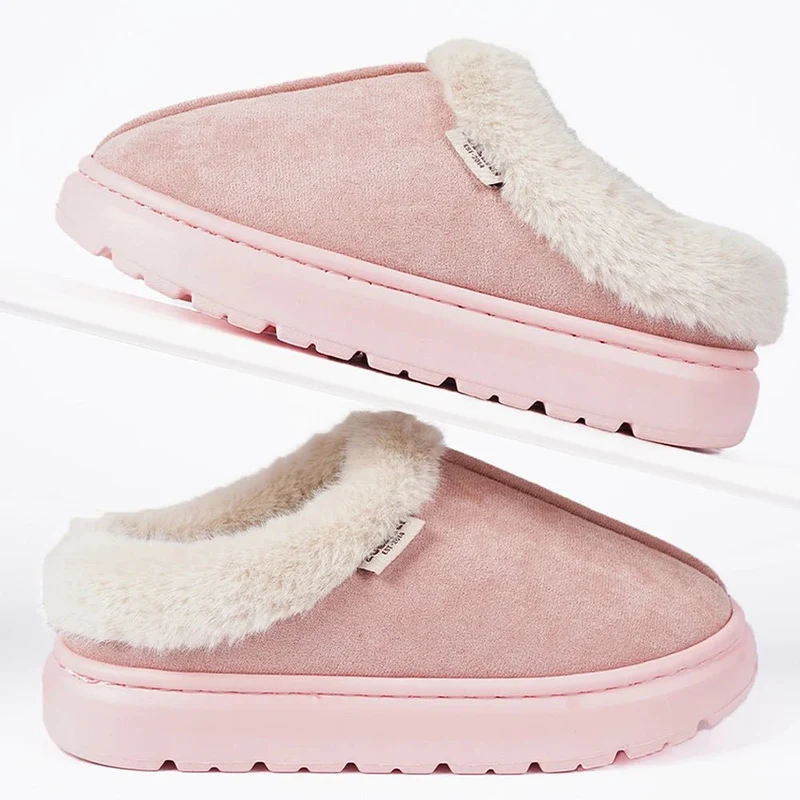 Comfortabele winterslippers voor dames - Hoogwaardige pluche pantoffels
