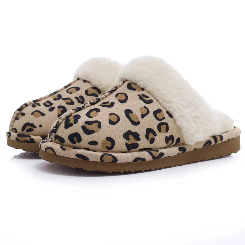Comwarm Winter Fluffy Fur Slippers voor Dames - Comfortabele pantoffels en slippers van imitatiebont voor binnen