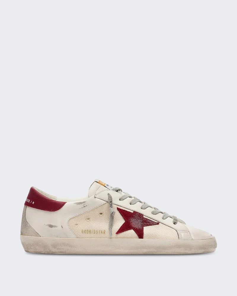 Golden Goose Heren Sneaker Super-Star wit