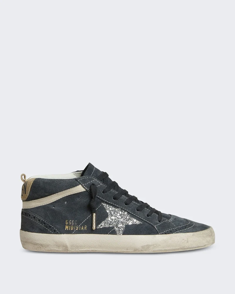 Dames Sneakers blauw leer