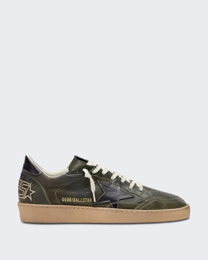 Heren Kakikleurige sneakers Khaki