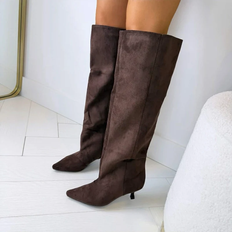 NORA SUEDINE LAARS DES8102 - BROWN/SUE