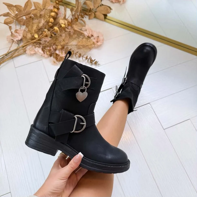 FANNY BOOT 6355 - BLACK