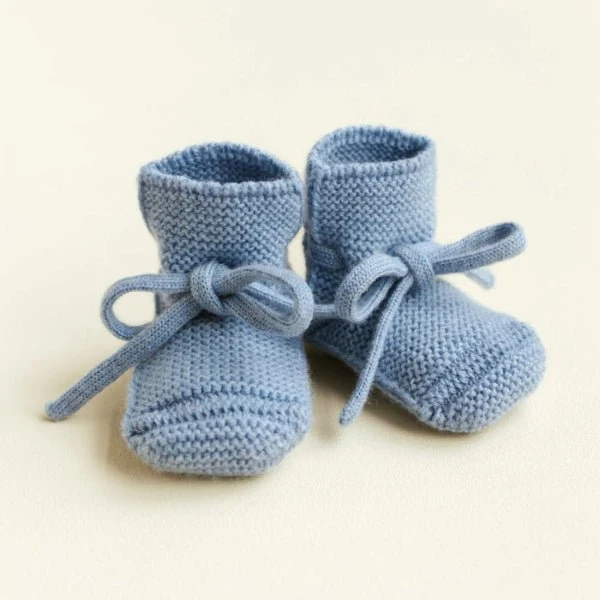 Booties licht blauw