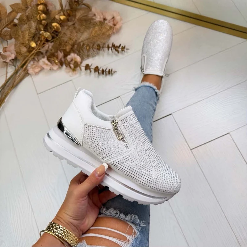 SPARKLING SNEAKER 21-Q119 - WHITE