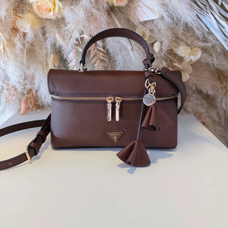 GUESS DANIELLE MINI BAG ZG222777 - BROWN