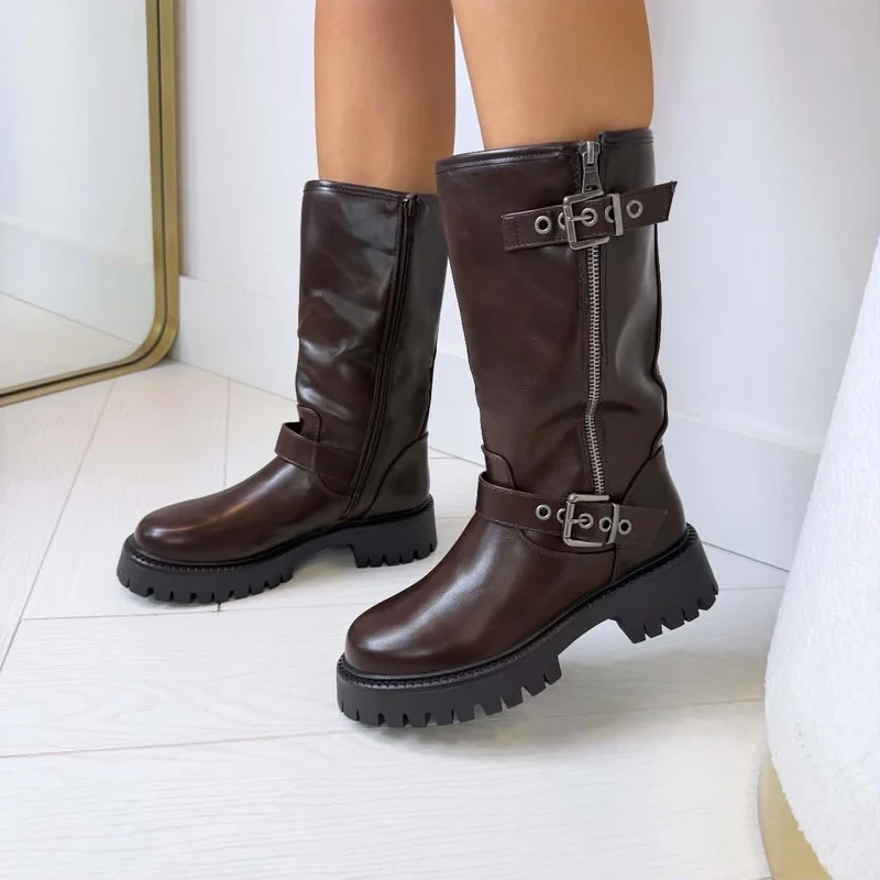 GESPJES BOOT 6369 - BROWN