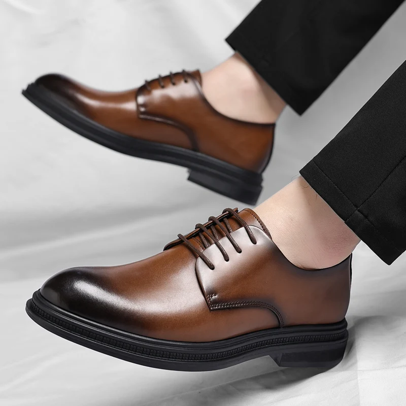 Heren Business Elevator Oxfords Schoenen 3 / 6 / 8 cm