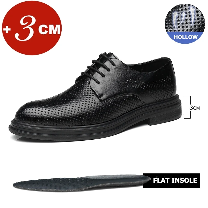 Zomer Liftschoenen Klassieke Holle Herenschoenen