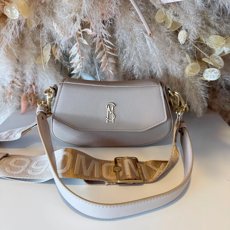 STEVE MADDEN BTAIGA BAG 1653 - TAN/GLD