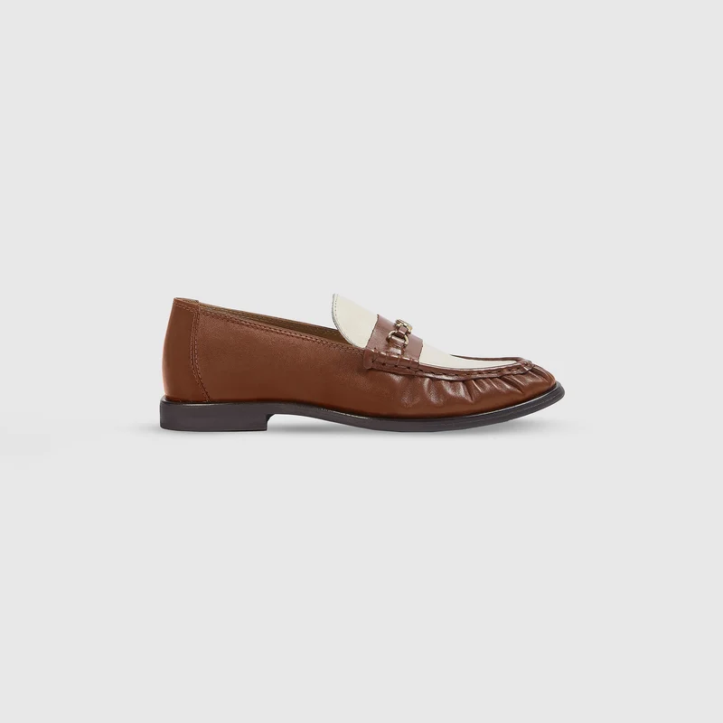 Agnes Loafers - Tan/Crème