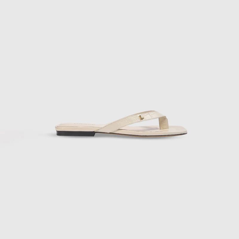 Brielle Teenslippers - Crème