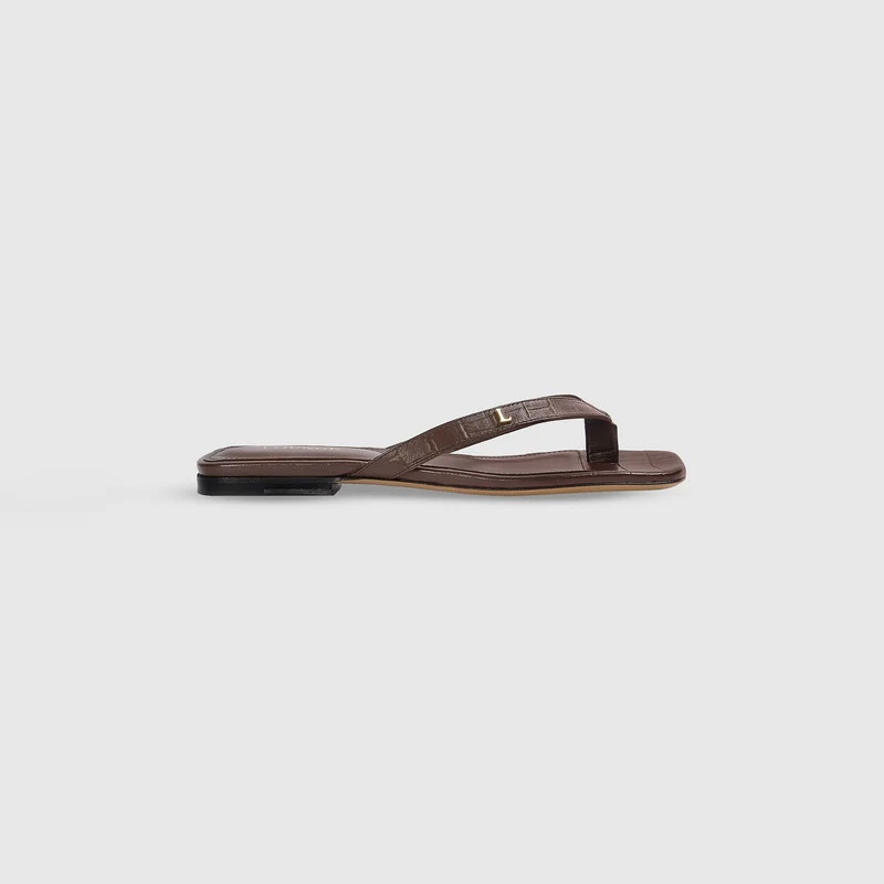 Brielle Teenslippers - Chocolade