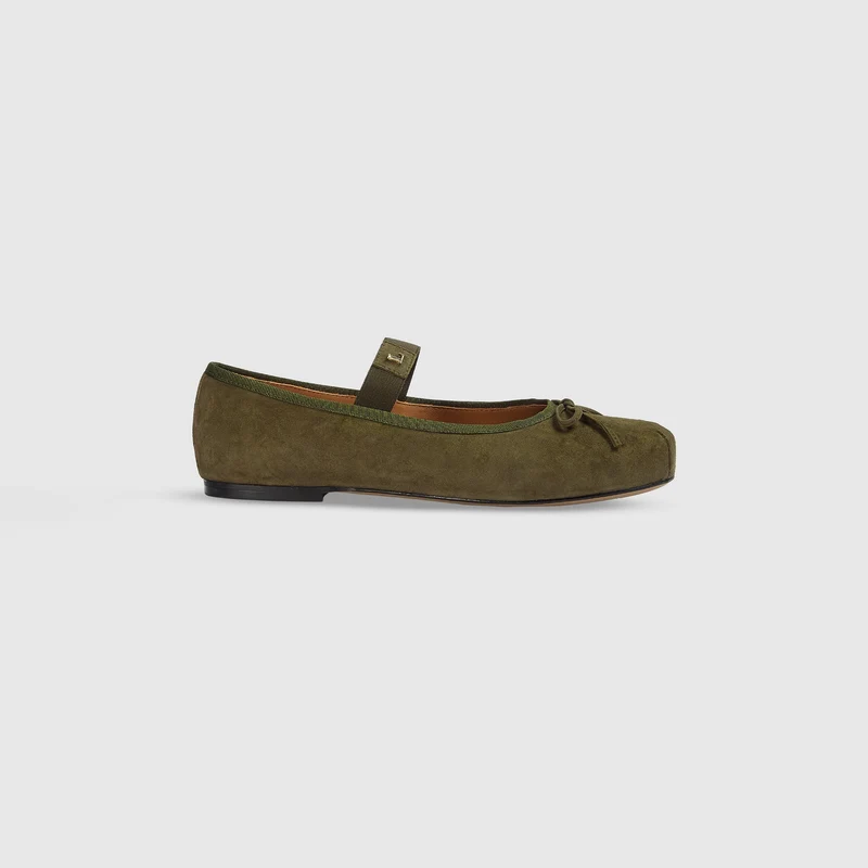 Juna Ballerina's - Olijf
