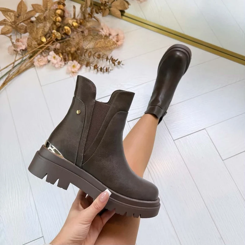 LOVIE BOOT XJ-953 - BROWN