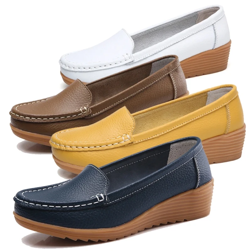 Zachte leren schoenen