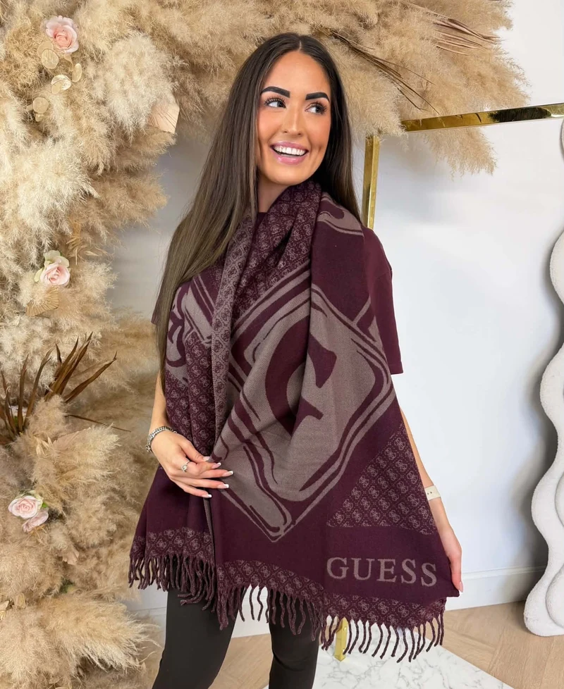 GUESS LOGO SCARF AW5662POL03 - PLU