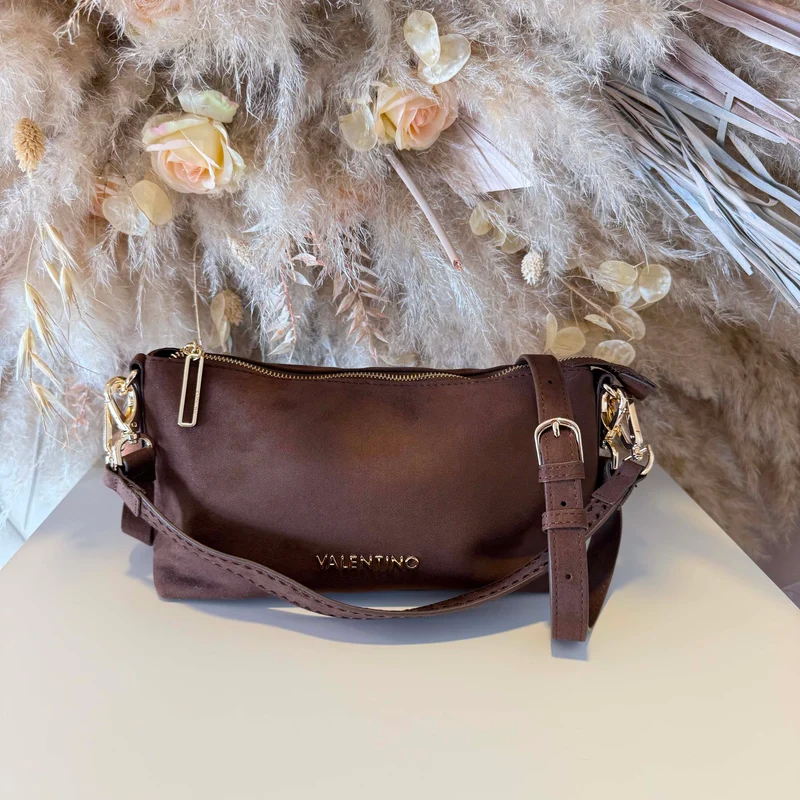 VALENTINO BAGS FAIRBANKS SHOULDER BAG VBSA9613 - CAFFE