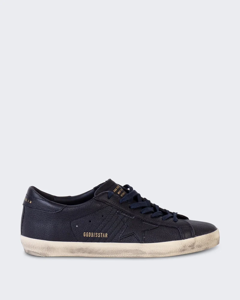 Heren Super-Star Leather Blauw
