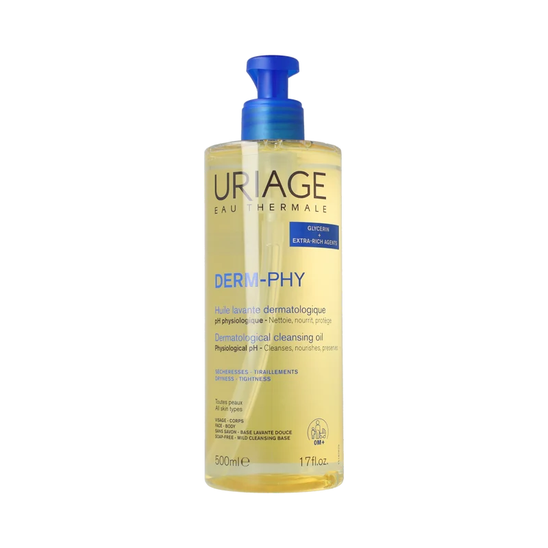 Uriage DERM-PHY Huile lavante dermatologique 500.00 Milliliter