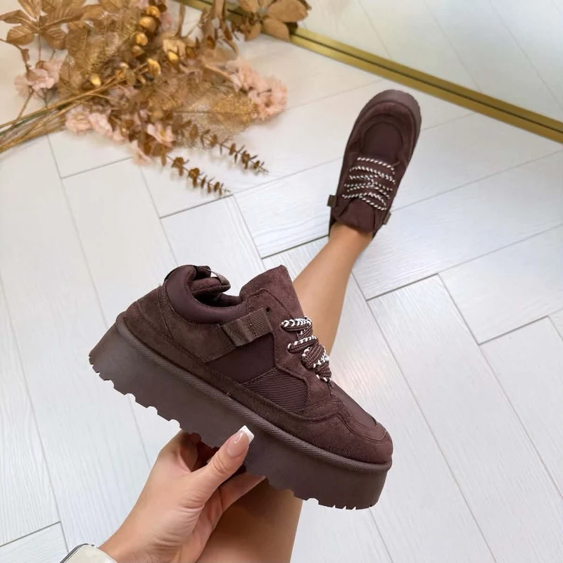 COMFY SNEAKER S597 - COFFEE