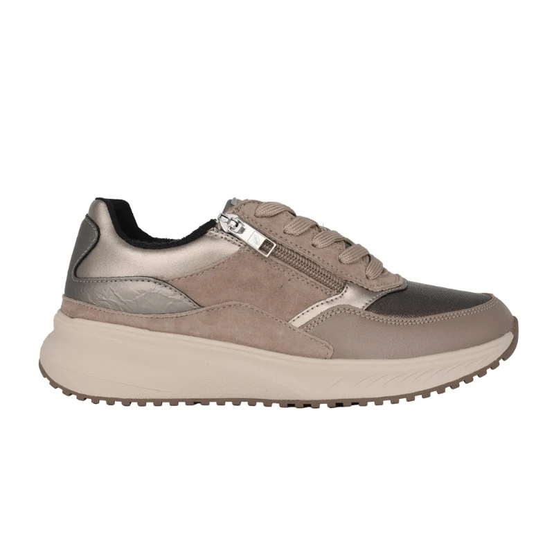 Waldläufer brede damessneaker - Beige