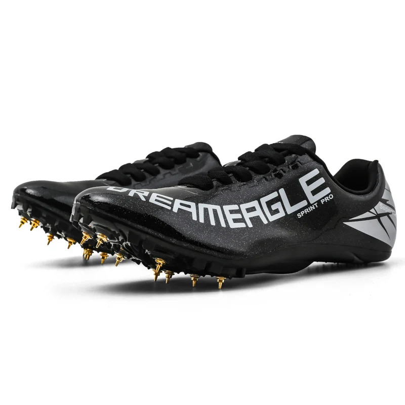 Stijlvolle gouden herensneakers Sprint Training Spikes