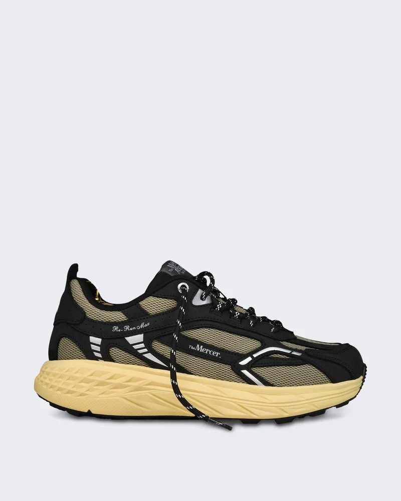 Unisex The Re Run Max Leren sneaker met Grijs kleurdetails