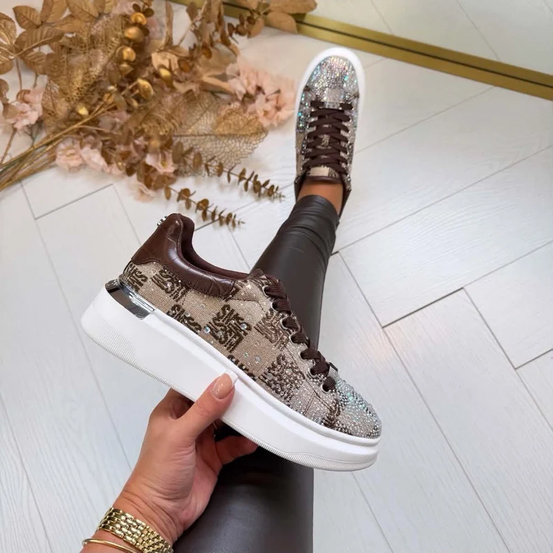STEVE MADDEN SNEAKER GLIDER-SMR 5266 - BROWN