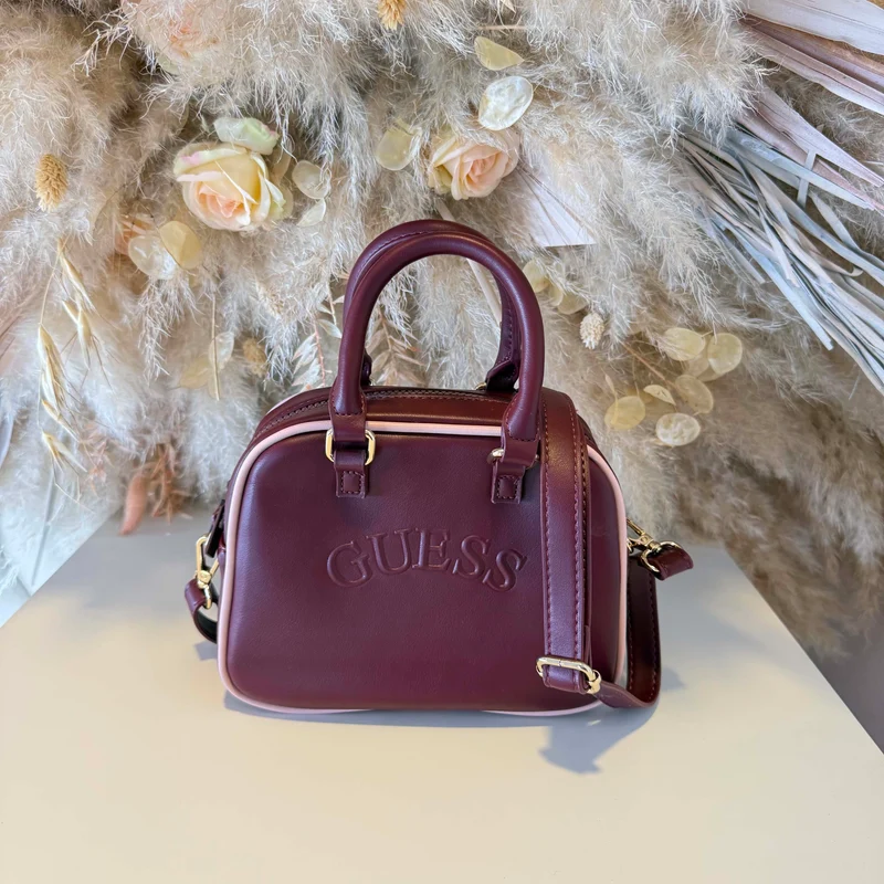 GUESS MINI CROSSBODY BAG V6BZ03W4541 - G596 BORDEAUX