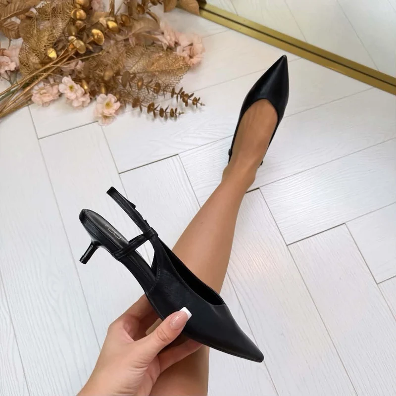 CLASSIC HEEL 333-370 - NOIR