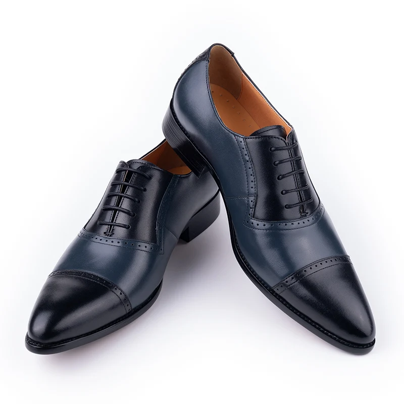 Herenpakschoenen Oxford Business Veelzijdige Veterschoenen