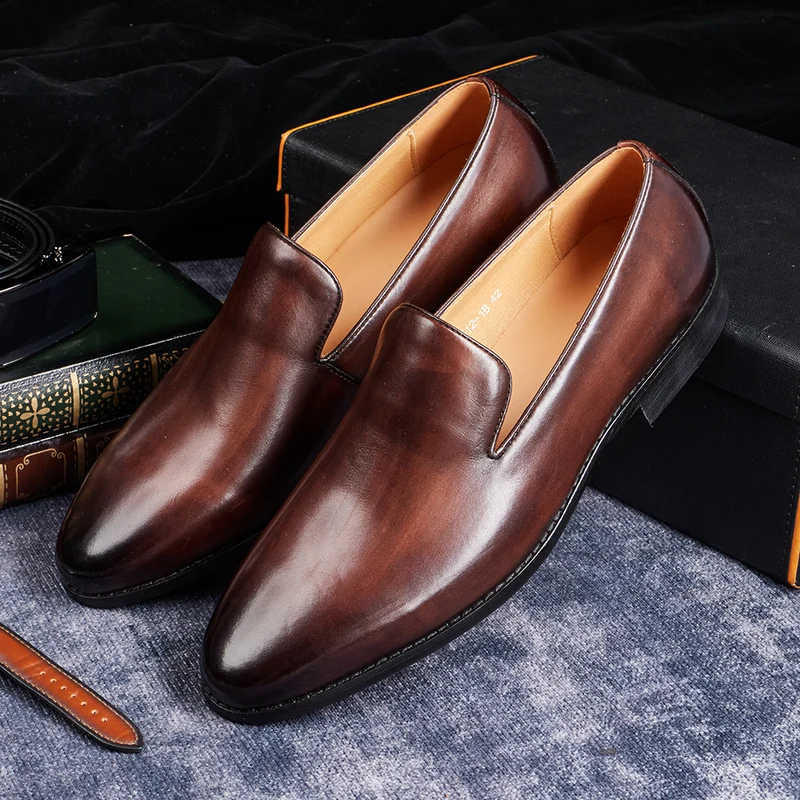 Mode Gentleman Social Footwear Business Comfortabele Loafers