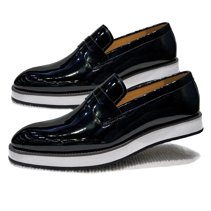 Slip-On Business leren loafers herenschoenen