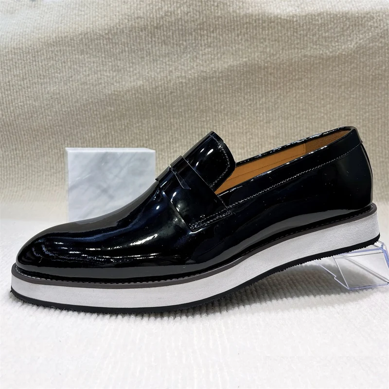 Slip-On Business leren loafers herenschoenen