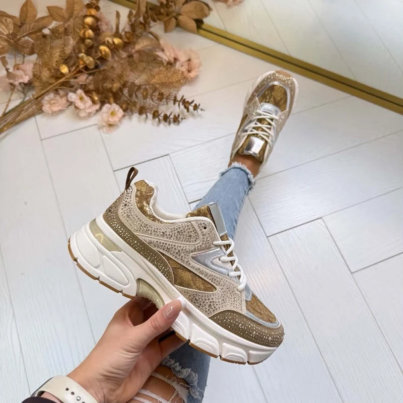 GINA SNEAKER 8-520 - BEIGE