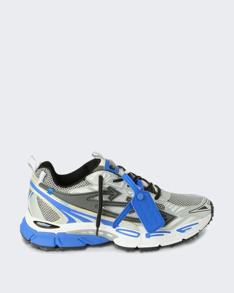 Heren OW Be Right Back Lage sneaker in grijs en blauw