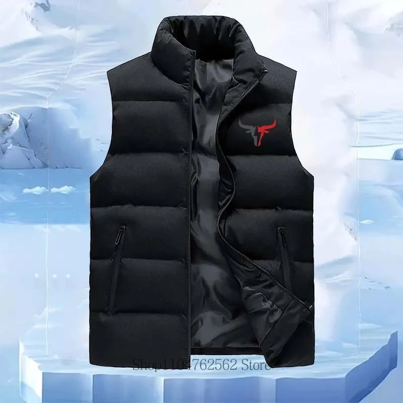 Casual mouwloos jack voor heren - Warm en comfortabel vest met opstaande kraag voor de herfst en winter