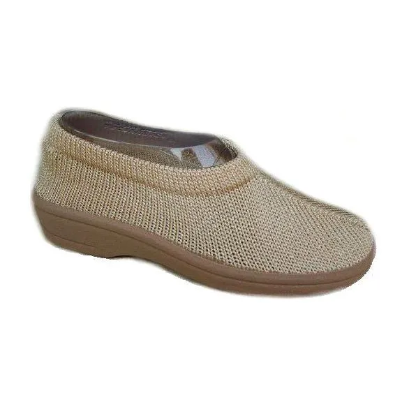 Arcopedico damesschoen van gebreid materiaal - Beige