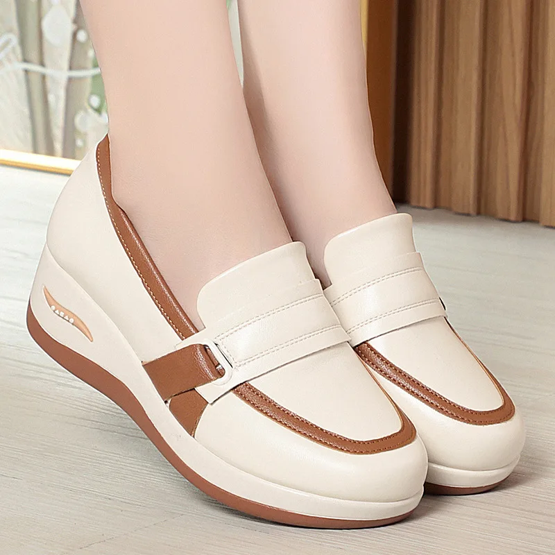 Dames platformschoenen met middelhoge hakken van 4.5 cm