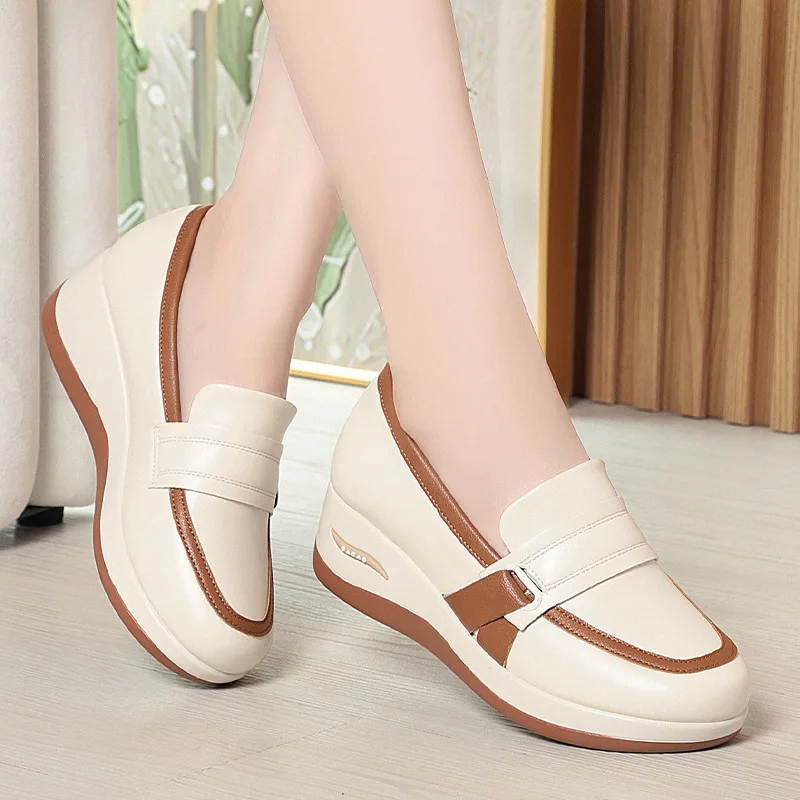 Dames platformschoenen met middelhoge hakken van 4.5 cm