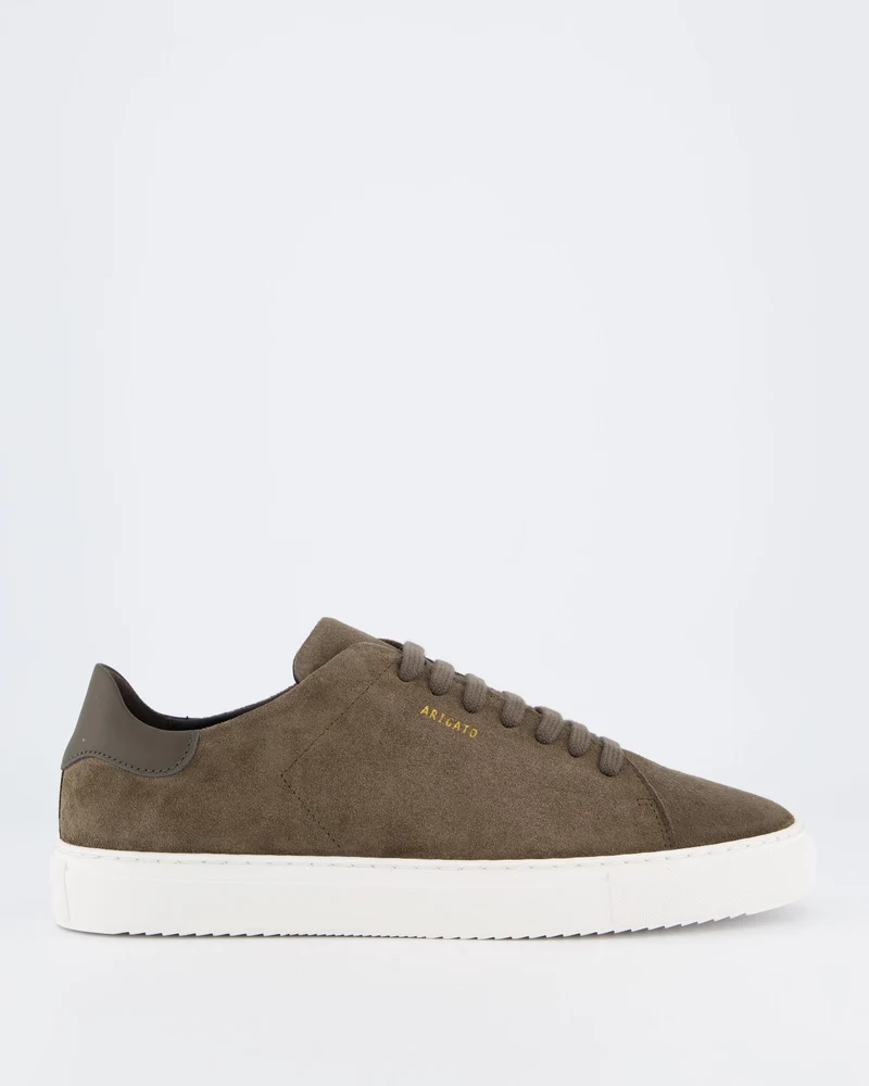 Heren Clean 90 Suede Sneaker Bruin