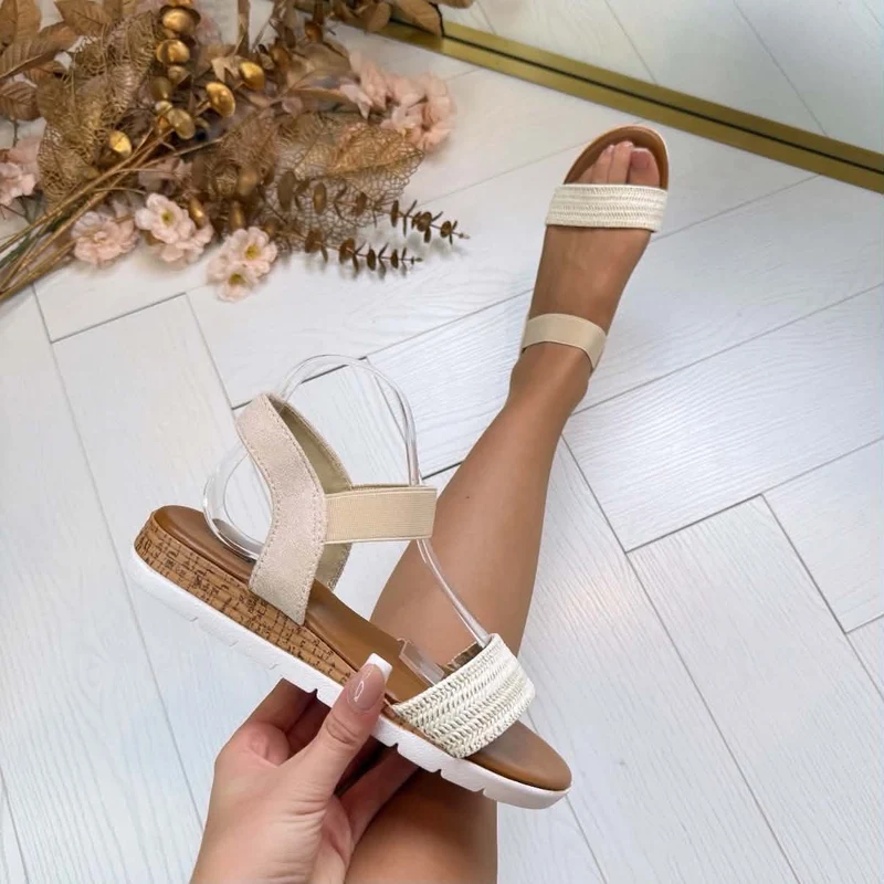 *SALE* ELSA SANDAAL LS386 - BEIGE