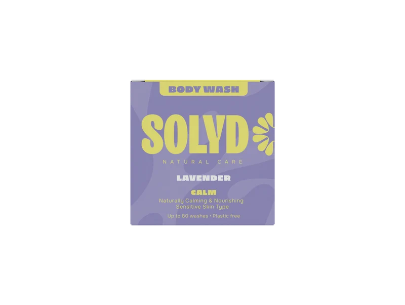 Solyd Body Wash Bar Lavender 60.00 Gram